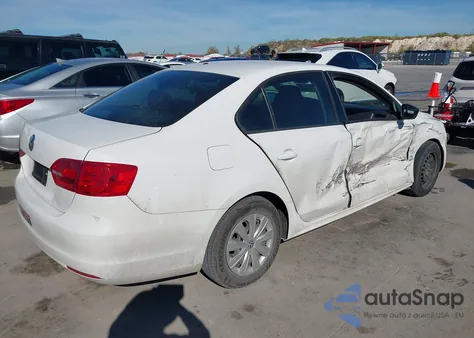 2014 Volkswagen Jetta 2.0L S z USA, uszkodzony, nr VIN 3VW2K7AJXEM376628